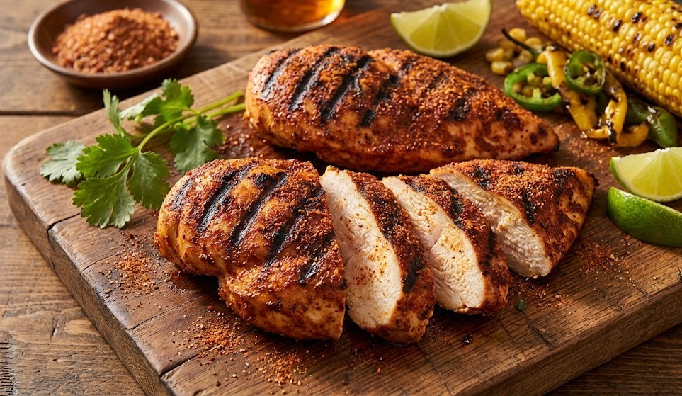 Smoked Chili Grilled Chicken