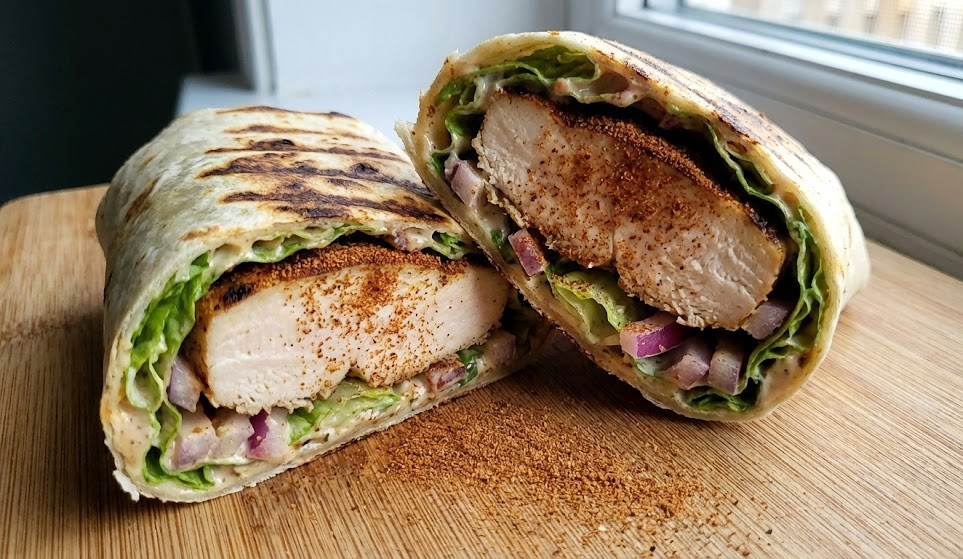 Smoky Chicken Wrap