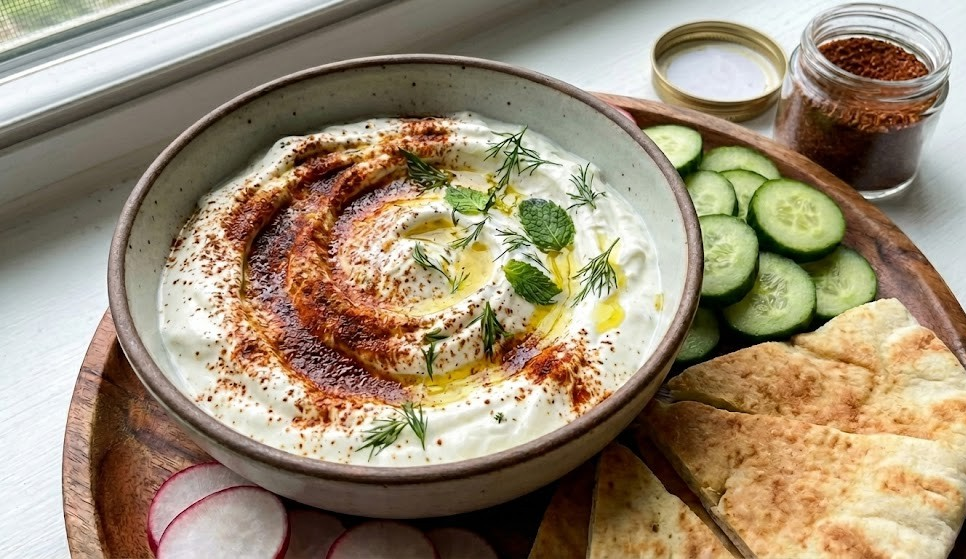 Spicy Greek Yogurt Dip
