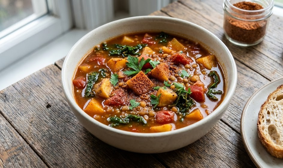 Spicy Veggie Soup