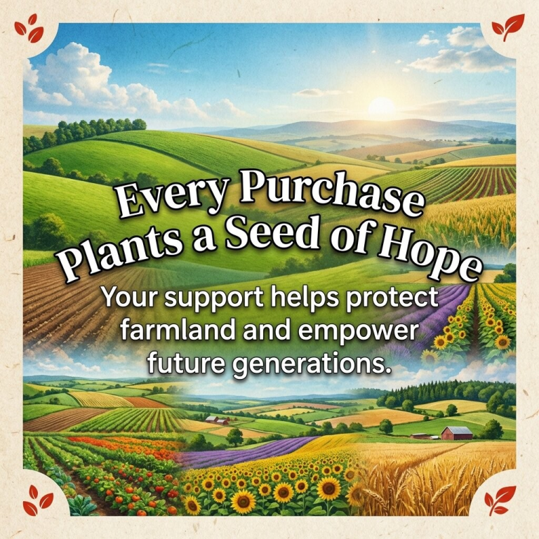Every Purchase Plants a Seed of Hope 💚